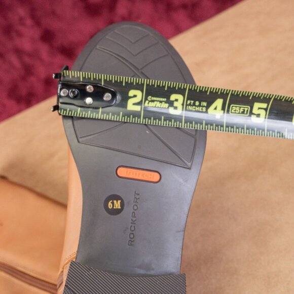 Rockport Women Harper Brown Leather Lightweight Comfortable Knee boots sz 6 - Picture 6 of 10